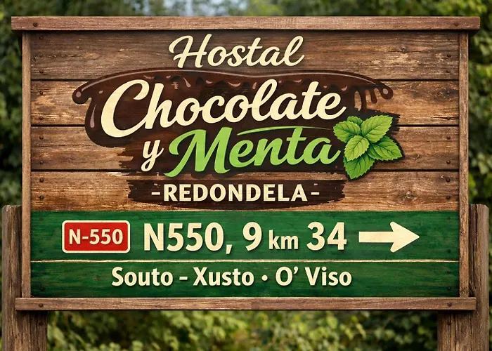 Hostal-albergue Chocolate & Menta ホステル レドンデーラ